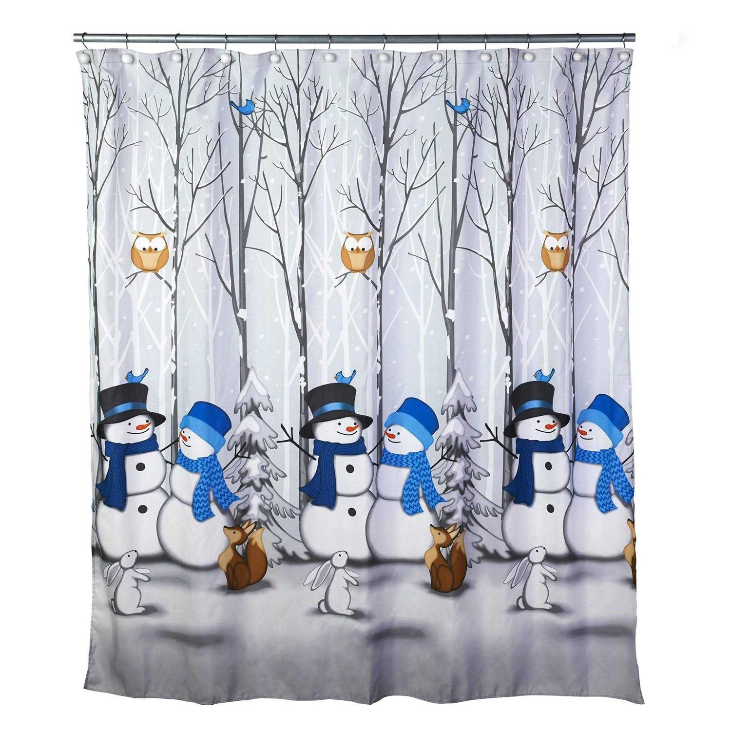 SKL Home Winter Friends Shower Curtain - Image 4