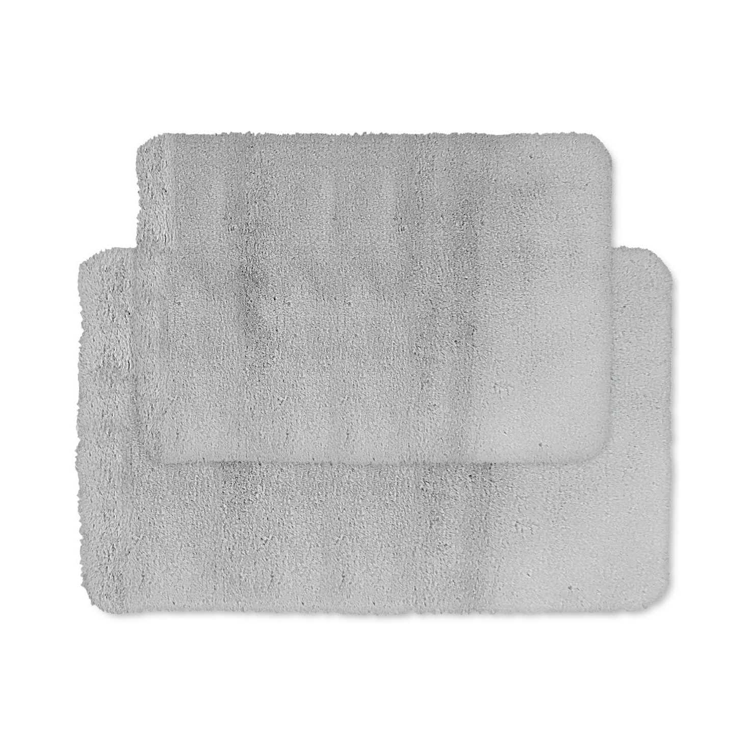 Villa Luxe Pure Bath 2 Piece Faux Fur Bath Rug Set, 20 x 32 and 17 x 24