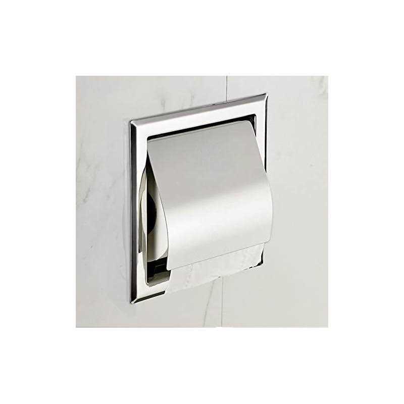 V.I.P. Recessed Paper Holder for Bathroom Storage - Image 2