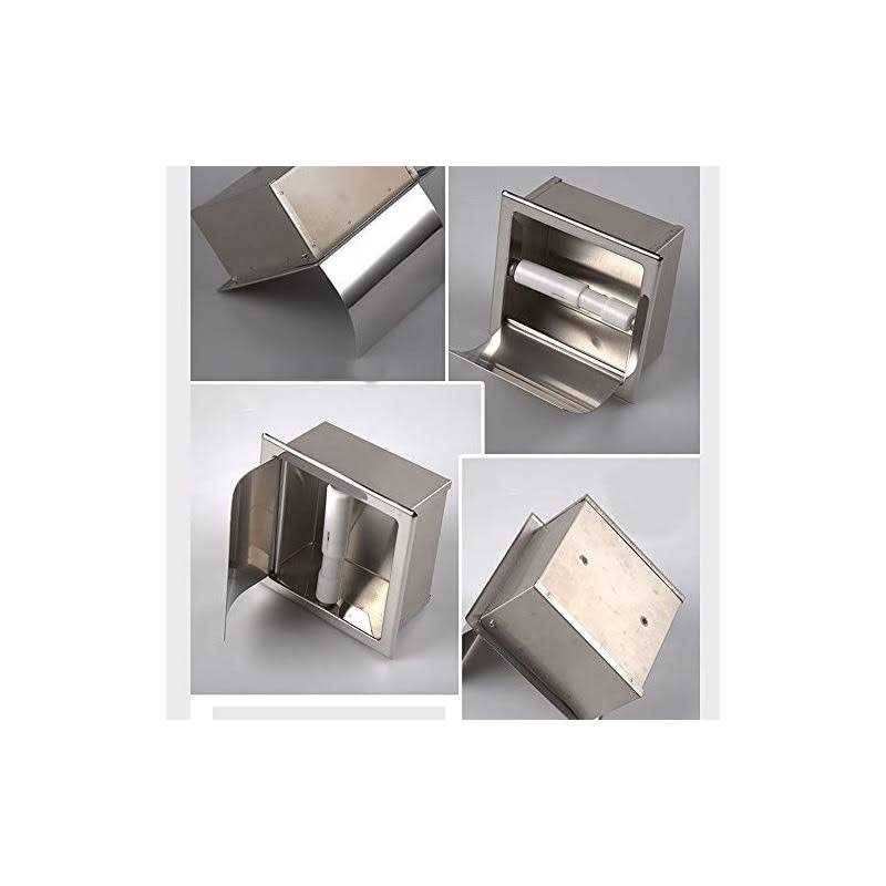 V.I.P. Recessed Paper Holder for Bathroom Storage - Image 3