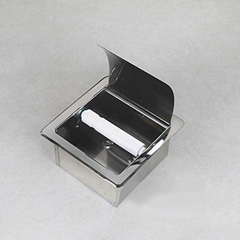 V.I.P. Recessed Paper Holder for Bathroom Storage - Image 5