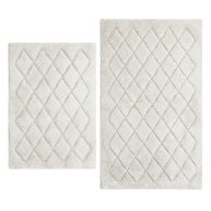 Vera Wang Marquis Diamond Bath Rug 2-Piece Set
