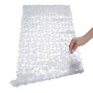 Songziming Pebble Bath Mat for Bathtub to Anti Slip Bathtub Mat in Shower with 16 Inches by 35 Inches