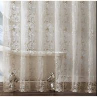 Warm Home Designs 72 inch W x 72 inch L Lace Shower Curtain