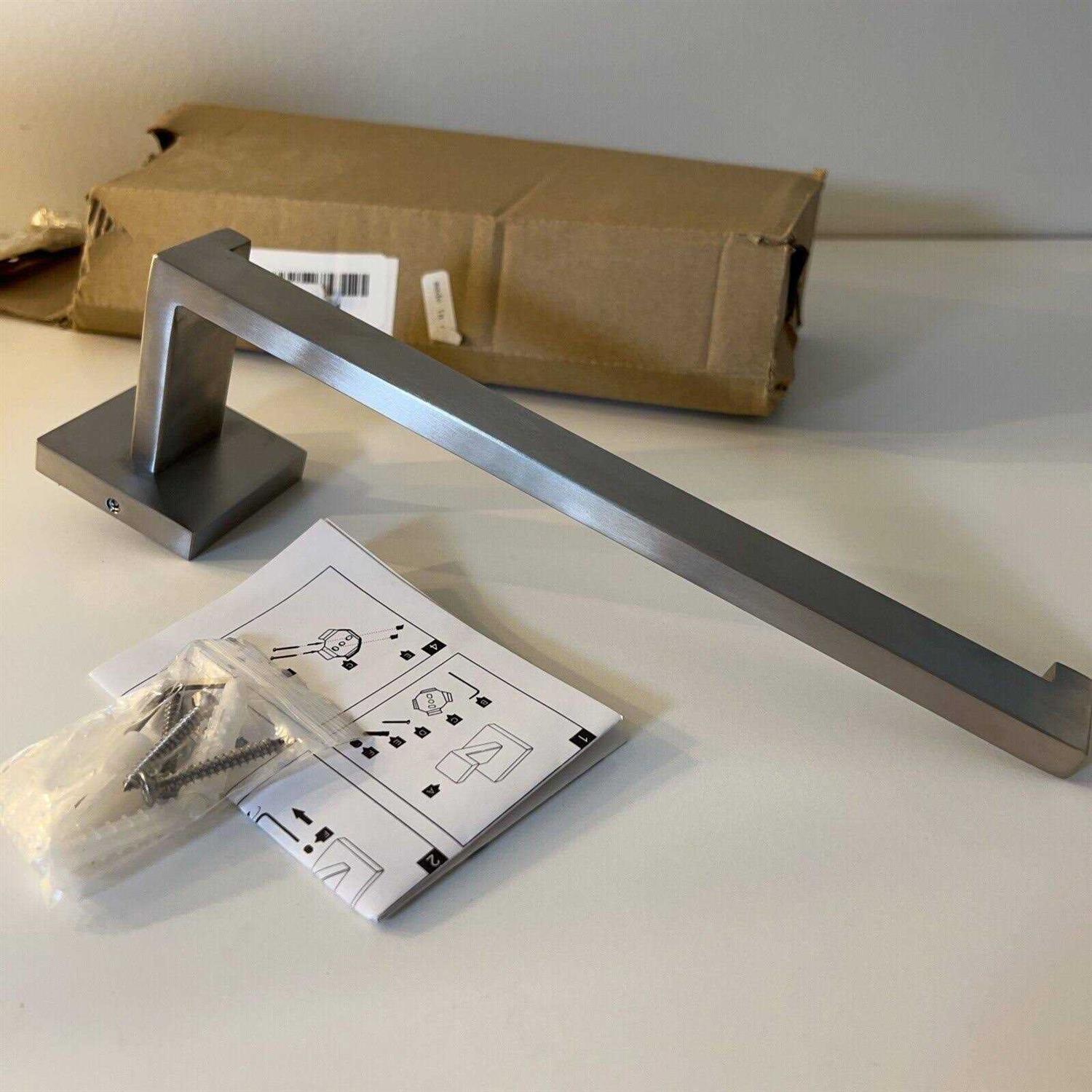 Towel Rack, Hand Towel Ring Holder SUS304 Stainless Steel, Hardware Set Towel Bar for Bathroom, Kitchen, Cabinet in Hotel or Home