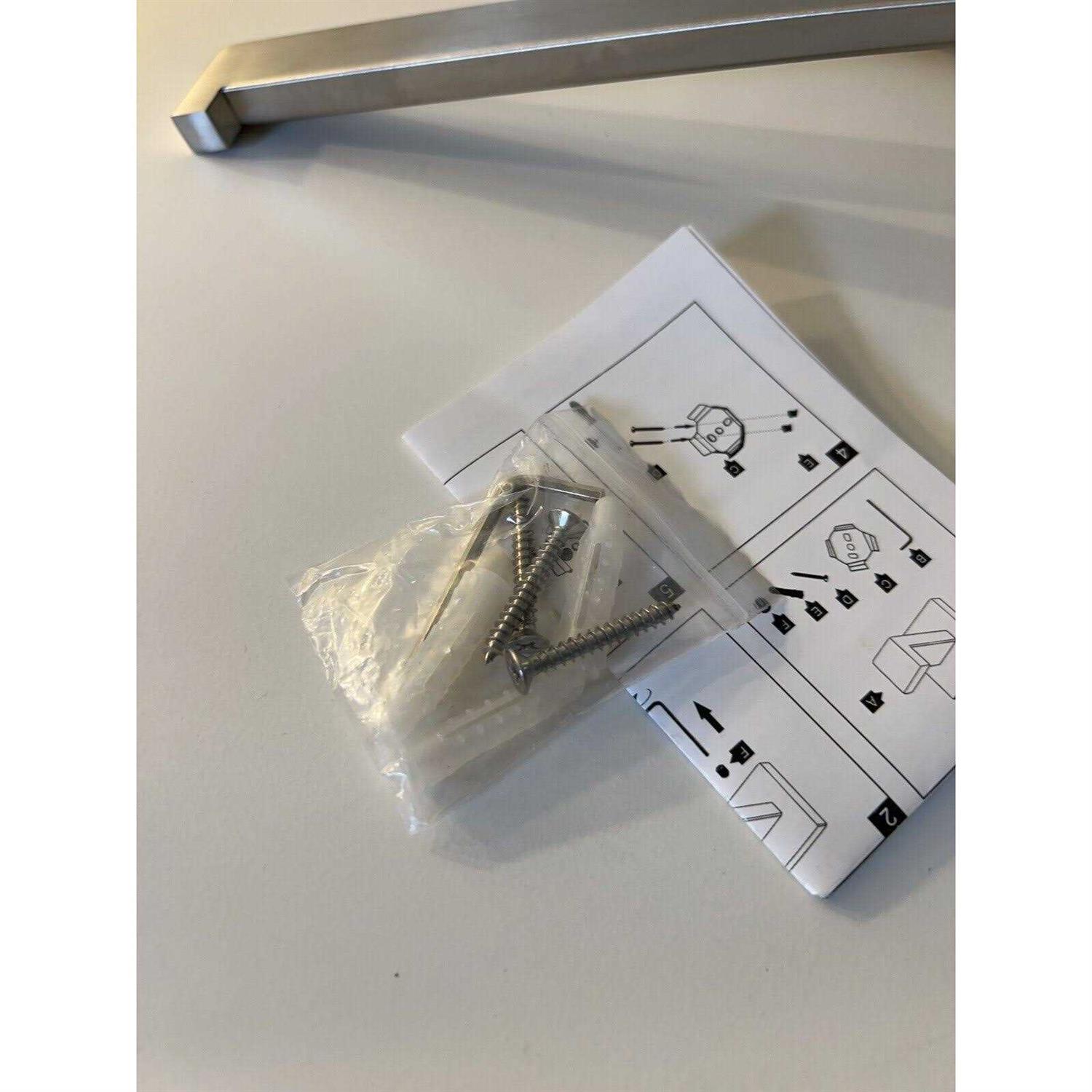 Towel Rack, Hand Towel Ring Holder SUS304 Stainless Steel, Hardware Set Towel Bar for Bathroom, Kitchen, Cabinet in Hotel or Home - Image 4