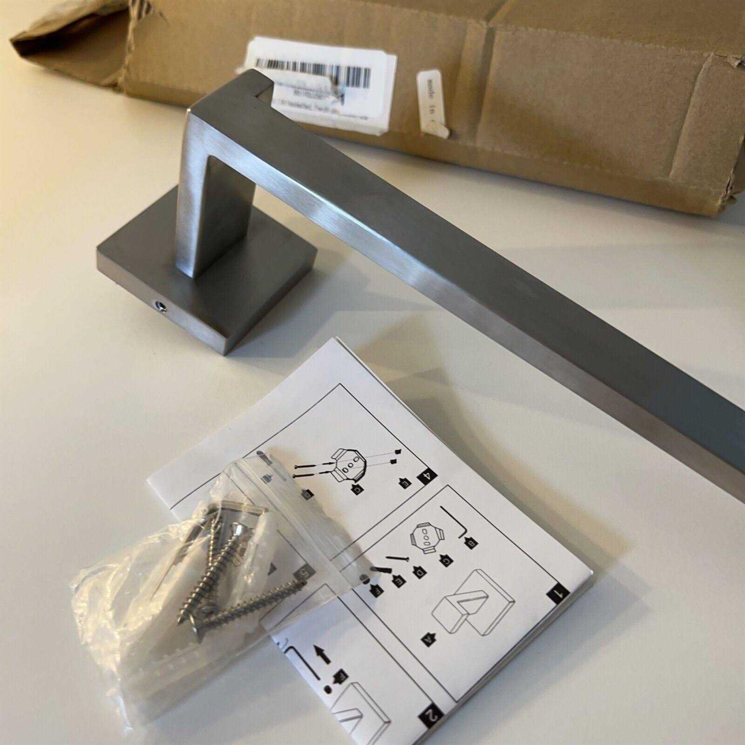 Towel Rack, Hand Towel Ring Holder SUS304 Stainless Steel, Hardware Set Towel Bar for Bathroom, Kitchen, Cabinet in Hotel or Home - Image 5