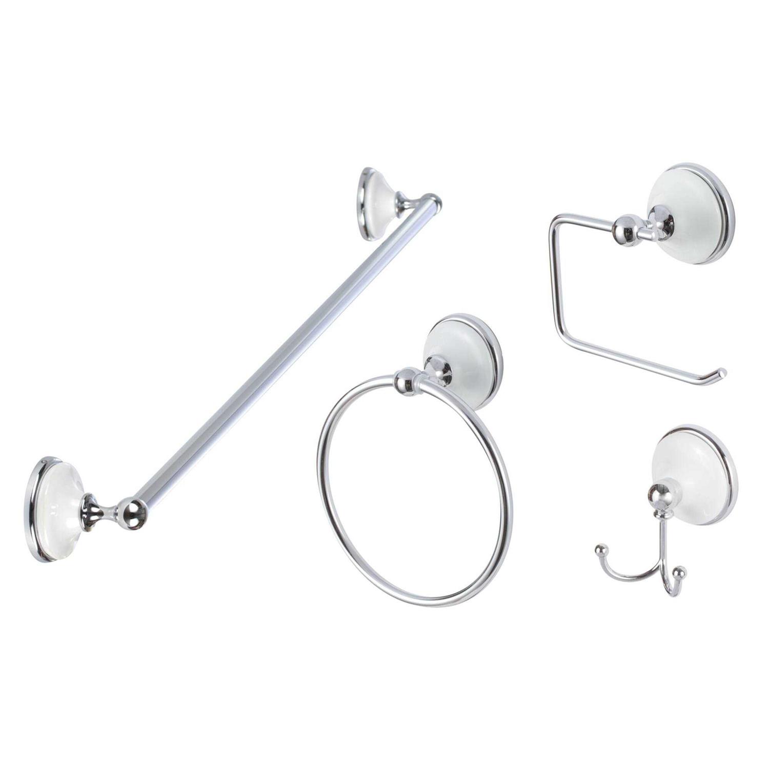 Sure-Loc Hardware Brighton 4 Piece Bathroom Hardware SET BT-SET-PH1