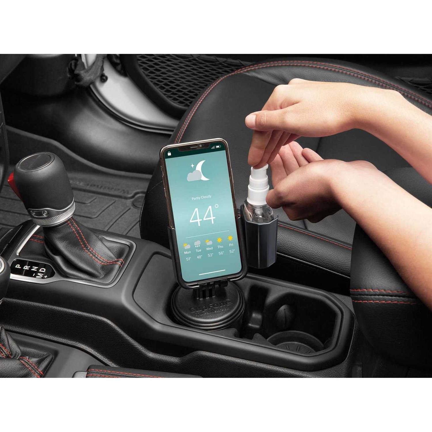 WeatherTech CupFone with Hand Sanitizer Holder - Image 4