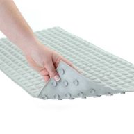 Slipx Solutions Cushioned Pillow Top Non-Slip Rubber Bathtub Mat