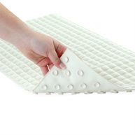 Slipx Solutions Cushioned Pillow Top Non-Slip Rubber Bathtub Mat