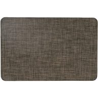 World Rug Gallery Textured Beige Anti-fatigue Mat