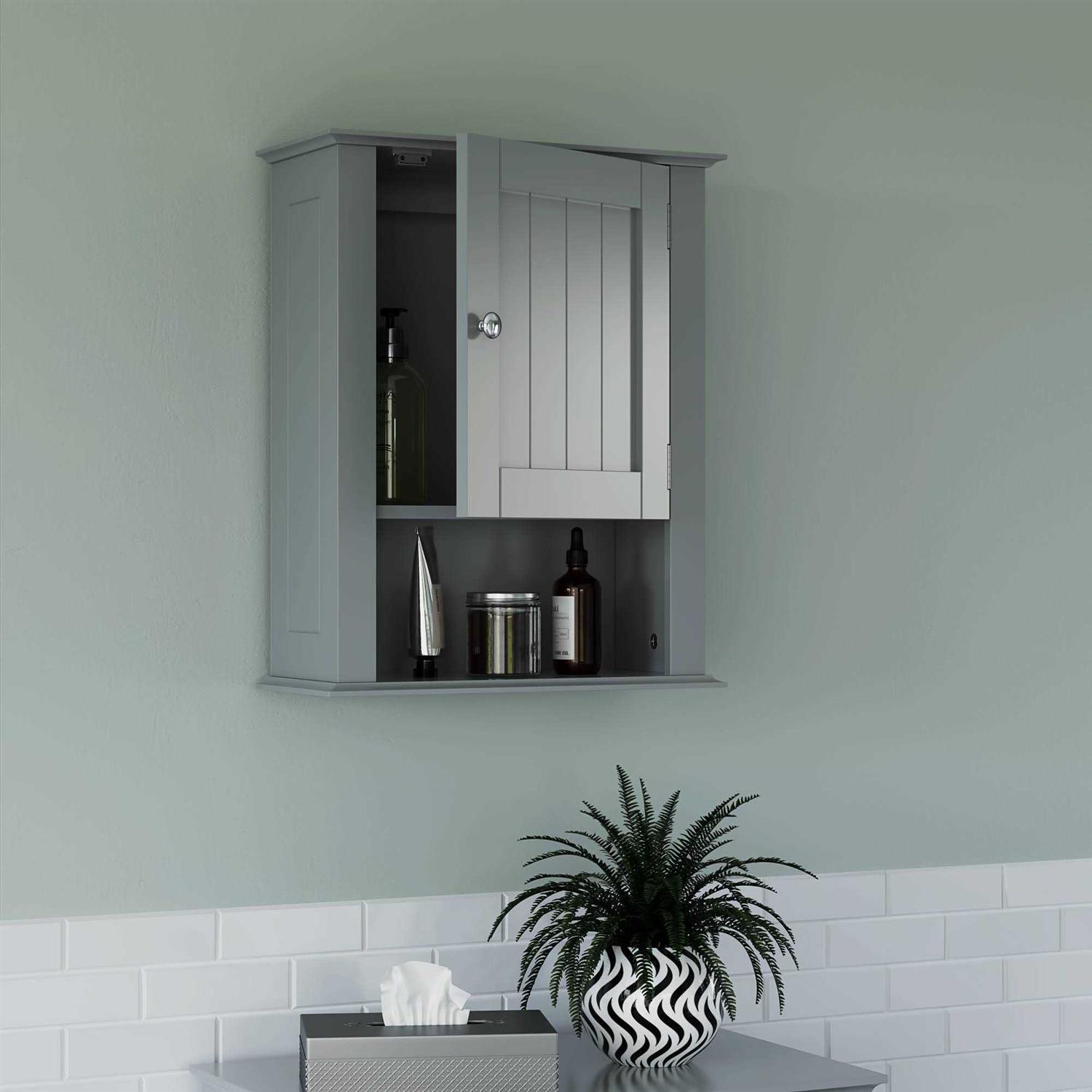 RiverRidge Home Ashland Single Door Wall Cabinet - Image 3