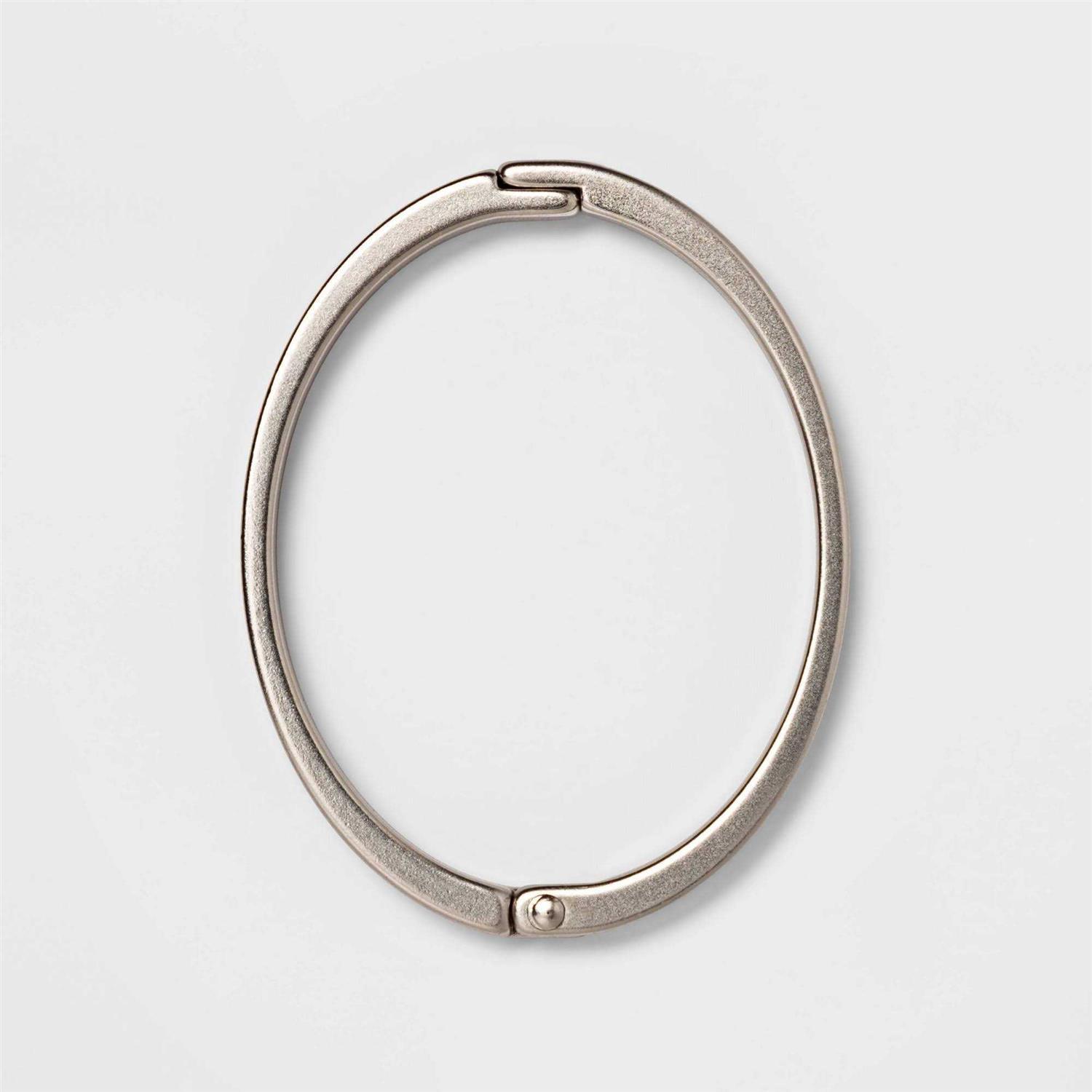 Threshold Rust Proof Oval Shower Ring Nickel