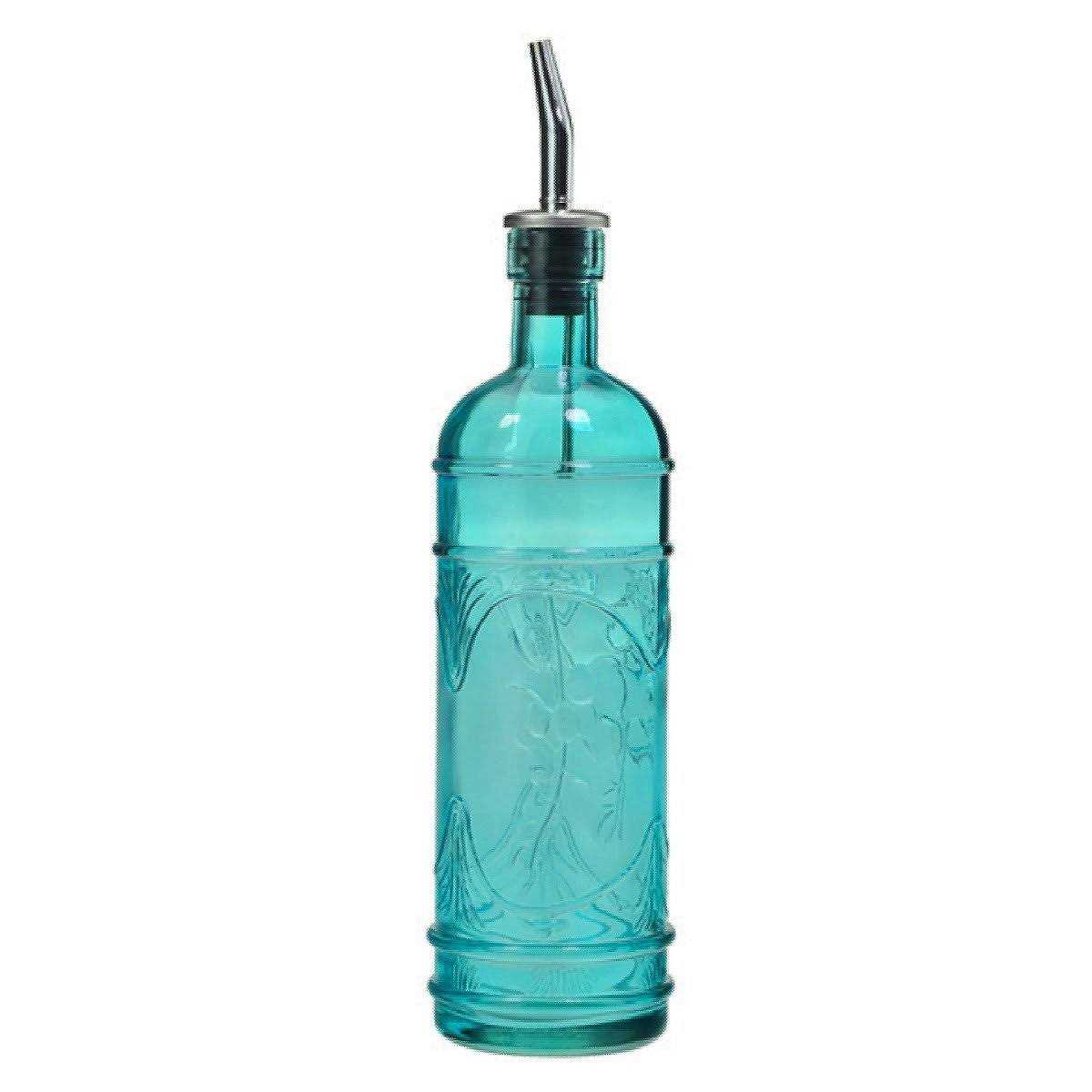 Romantic Decor and More Unique Kitchen Olive Oil, Liquid Dish or Hand Soap Glass Bottle Dispenser ~ G179VF ~