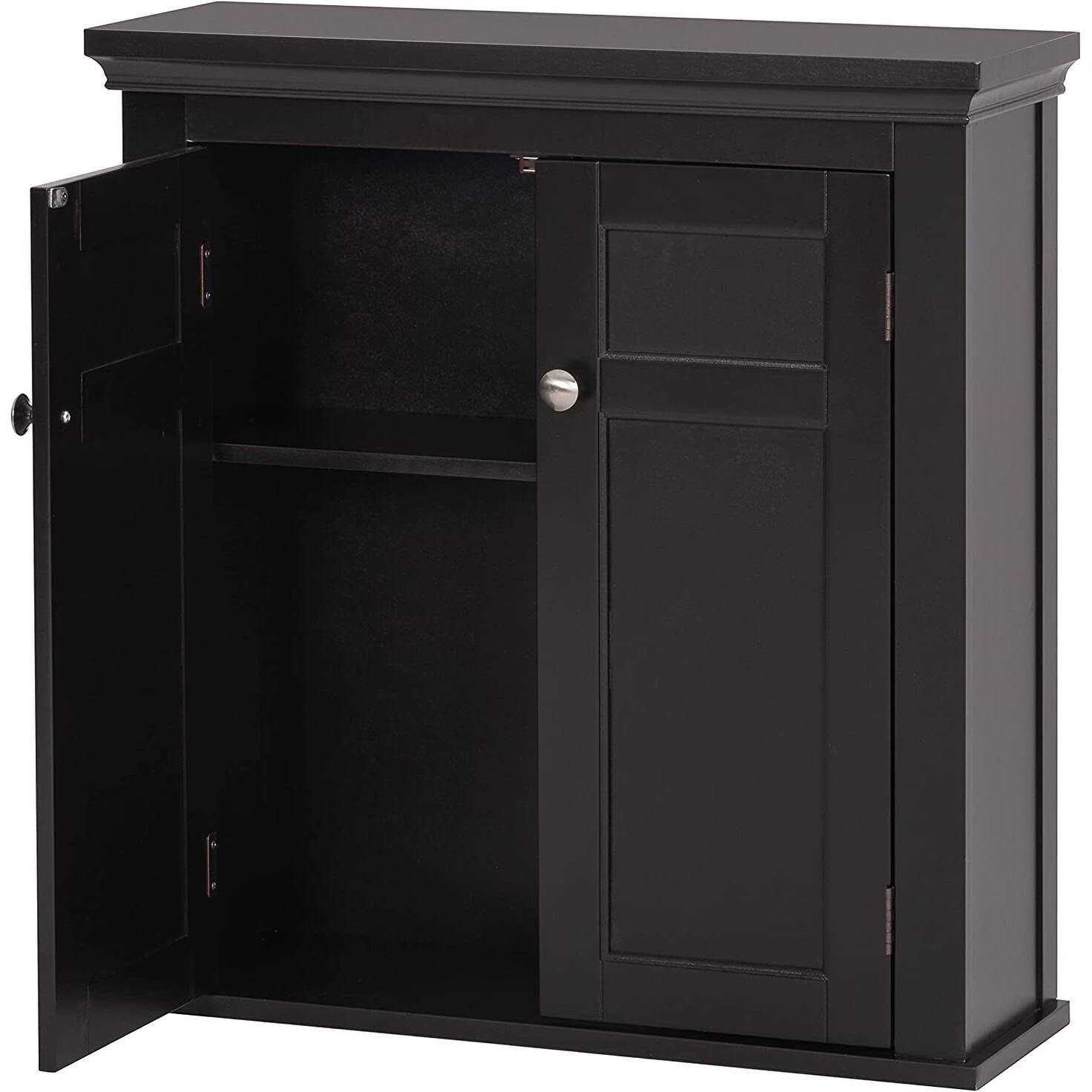 Spirich Home Bathroom Cabinet Wall Mounted with Doors and Shelves - Image 2
