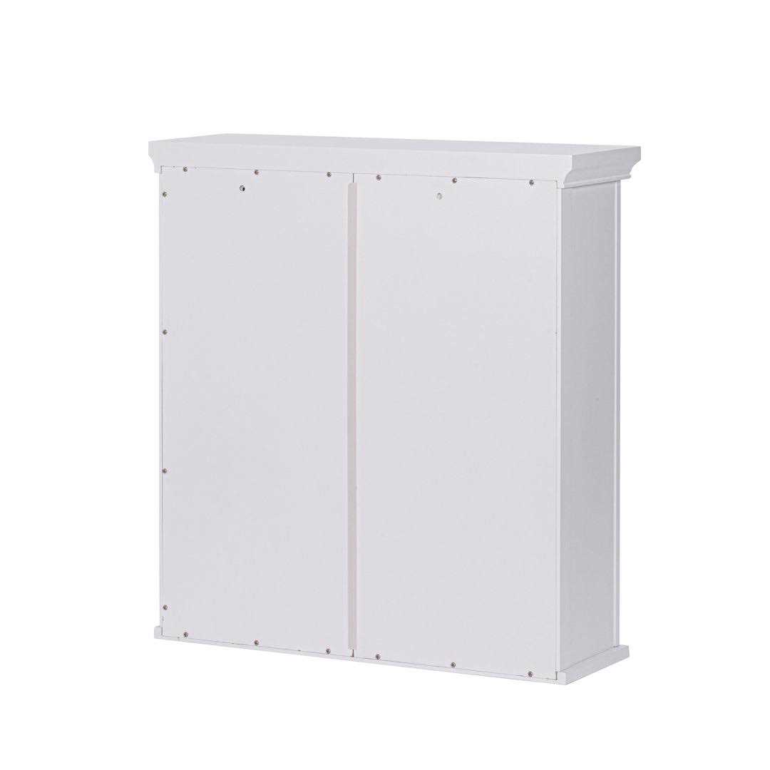 Spirich Home Bathroom Cabinet Wall Mounted with Doors and Shelves - Image 4