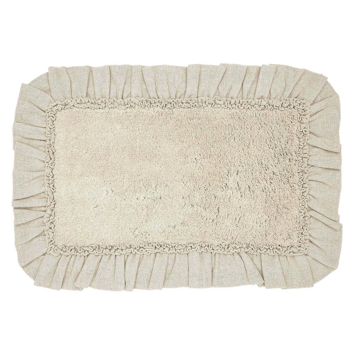 VHC Brands Burlap Bathmat VHC