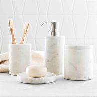 Threshold 4pc Bath Coordinate Set Marble