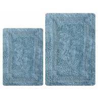 THE BEER VALLEY Bathroom Rugs Set 2Piece in 100% Cotton 21×34/17×24