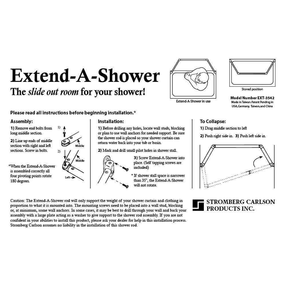 Stromberg Carlson Extend-A-Shower EXT-3542 - Image 4