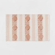 Threshold 20×32 Global Bath Rug Clay Pink