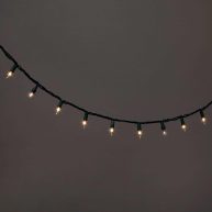 Wondershop 100ct Incandescent Smooth Mini Christmas String Lights Green Wire