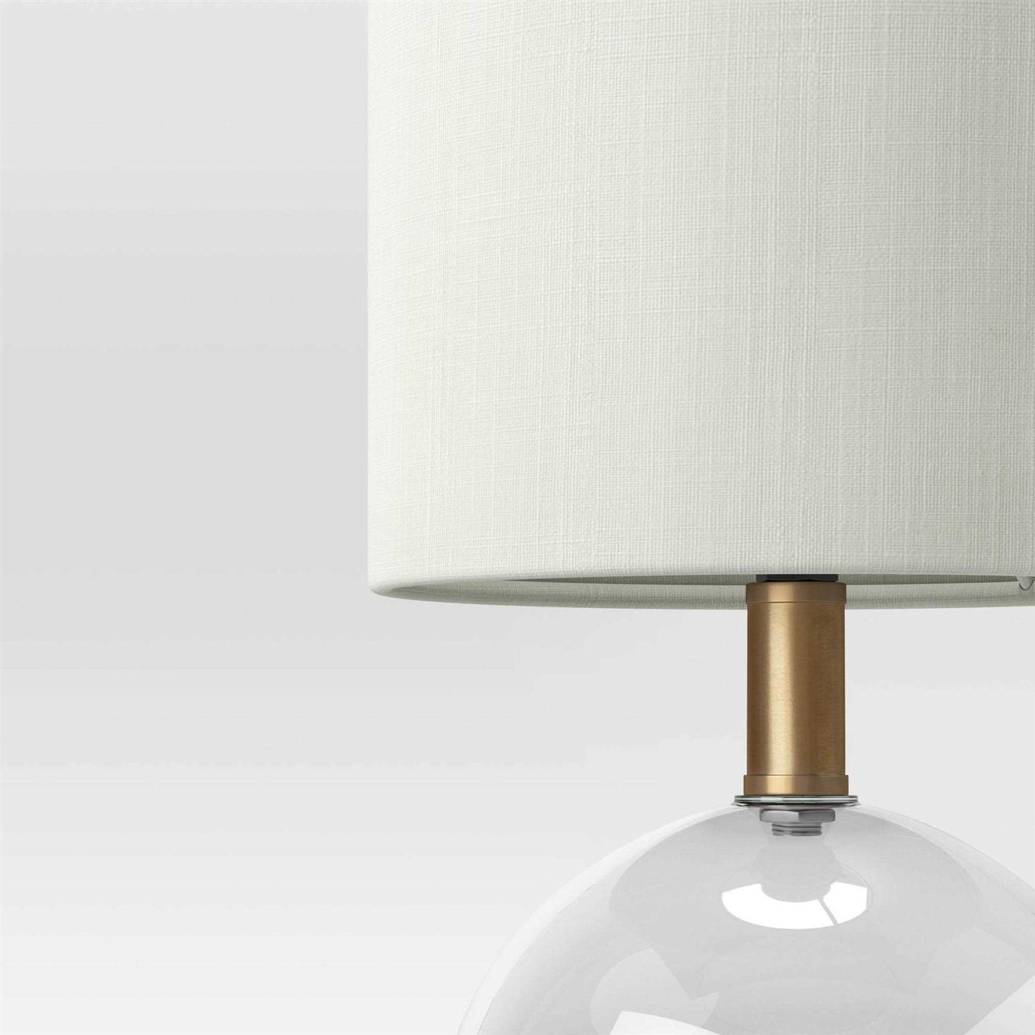Threshold Glass Sphere Mini Table Lamp Clear - Image 3