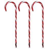 Wondershop 3ct/28in Candy Cane Christmas Path Lights