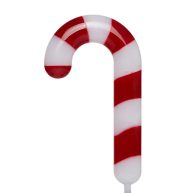 GE StayBright 4-Marker White Candy Cane Christmas Pathway Markers