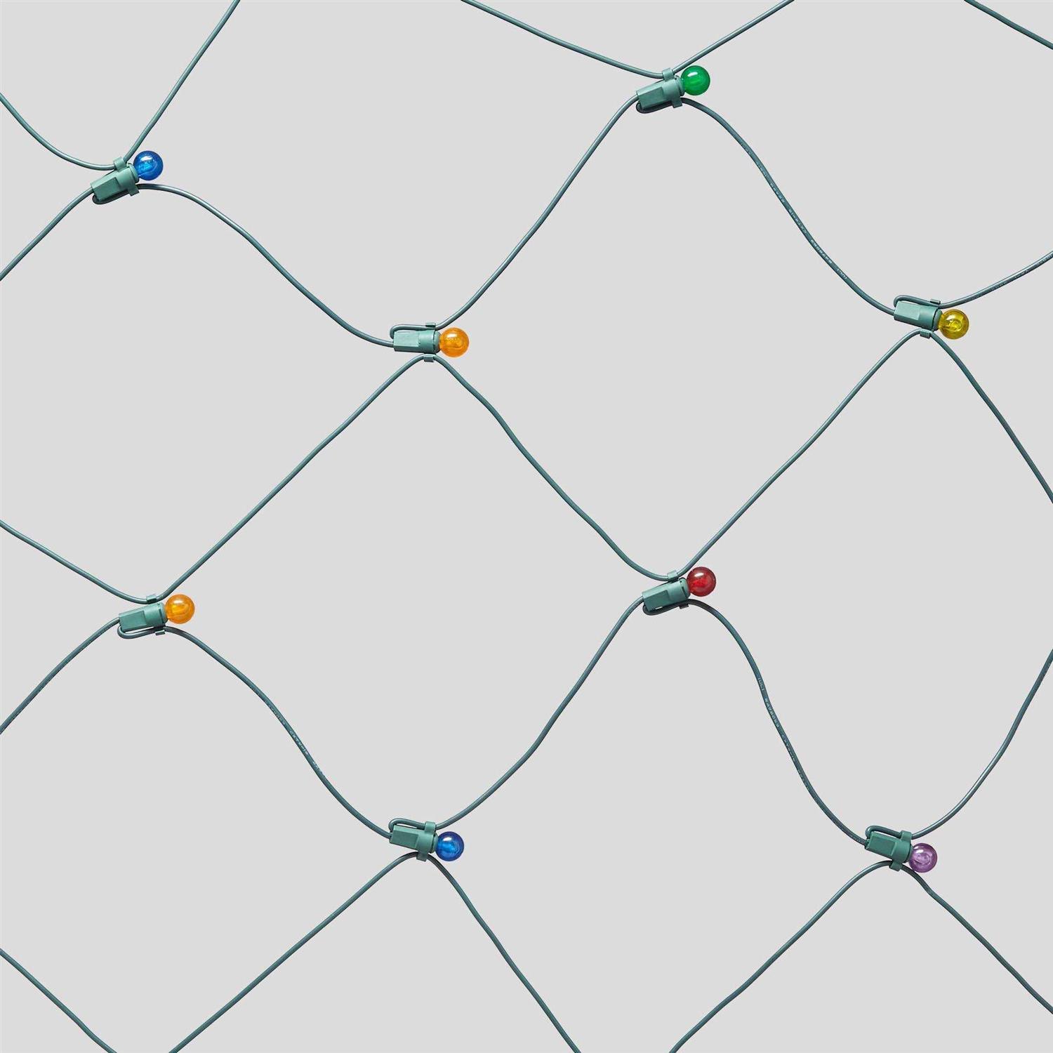 Wondershop 100ct LED Super Bright Smooth Sphere Christmas Net Lights - Image 2