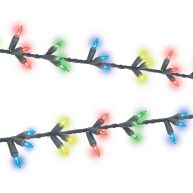 Sylvania Stay-Lit Platinum Warm White LED Cluster Strings Lights