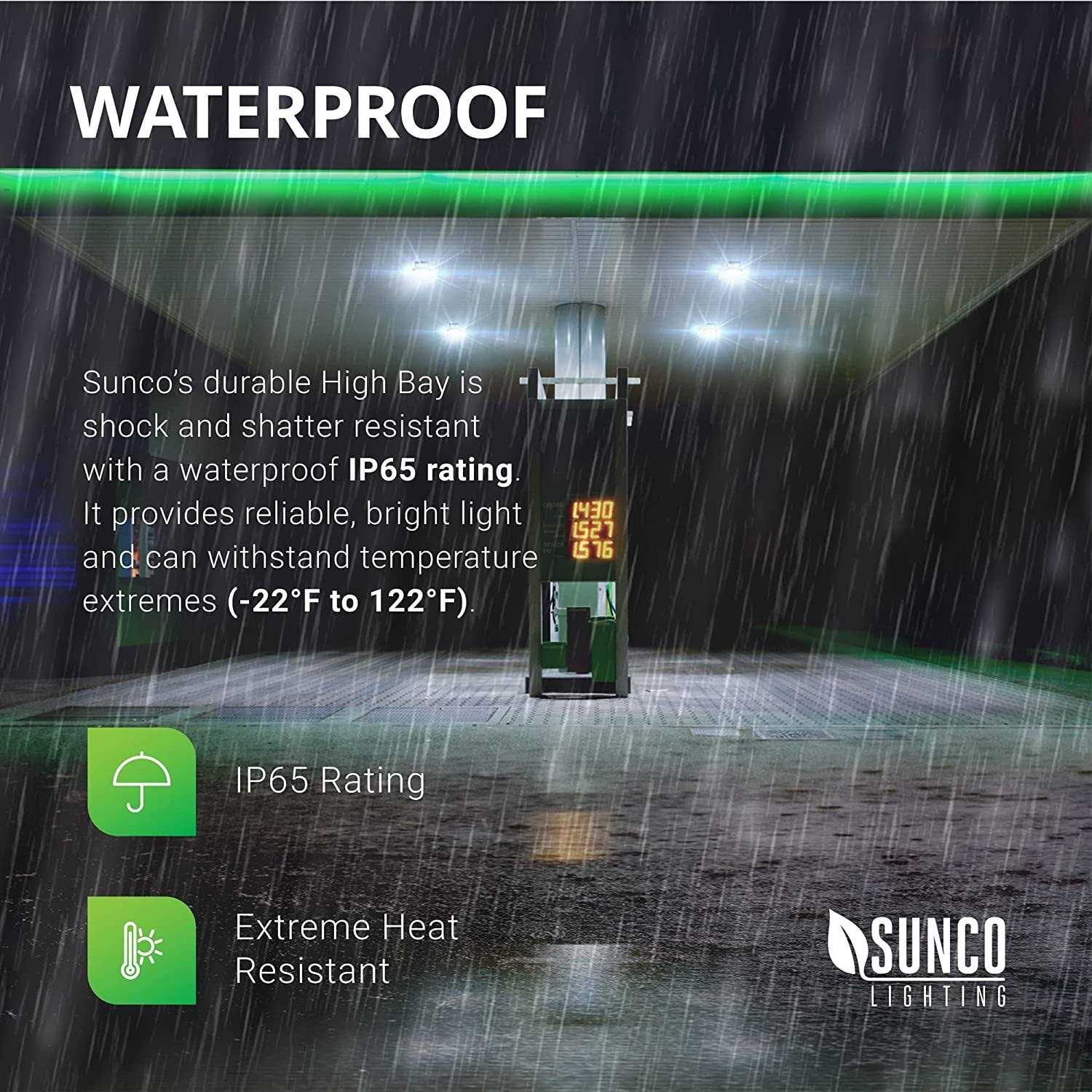 Sunco Lighting UFO LED High Bay 150W 600W HID Replacement - Image 2