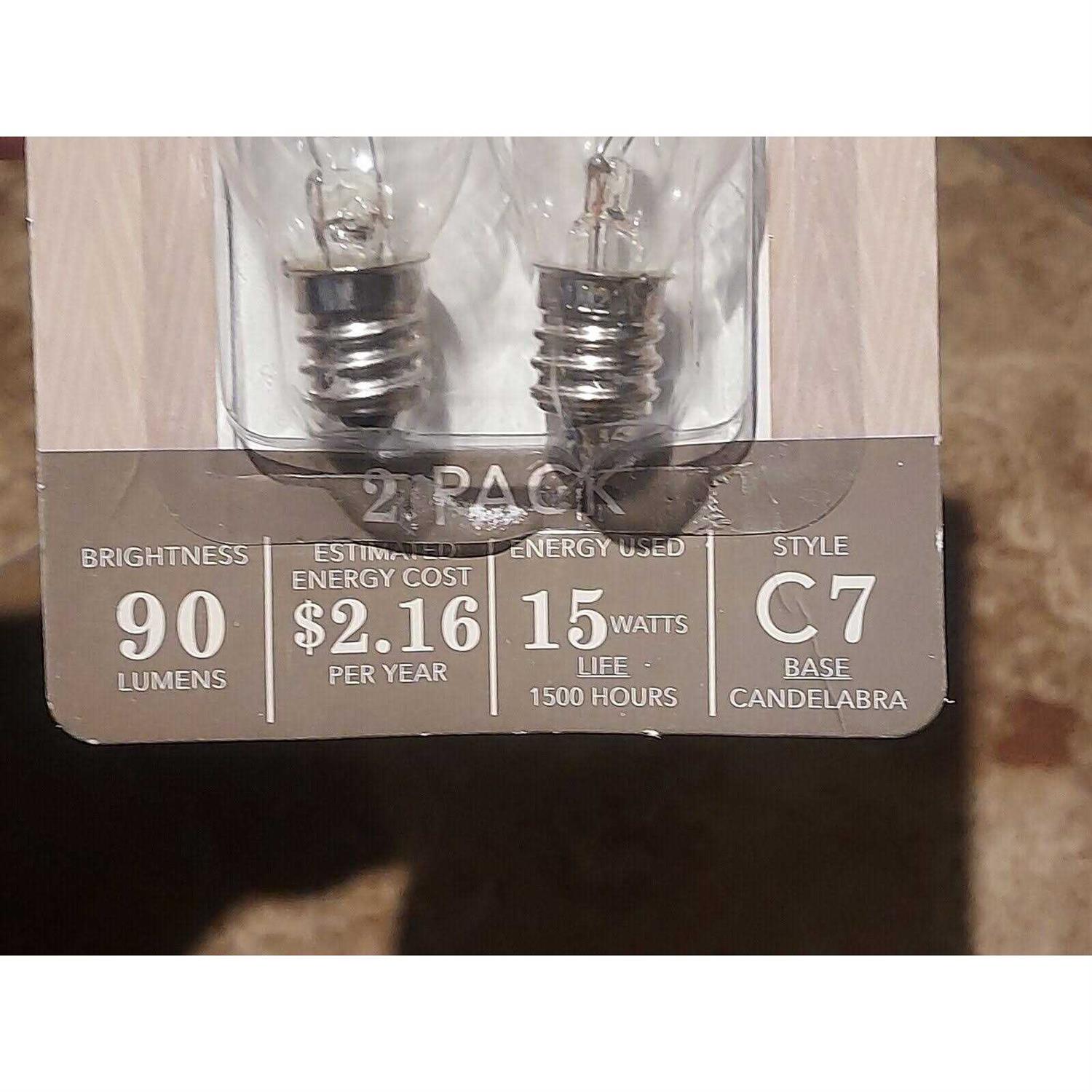Scentsationals Wax Warmer Clear Incandescent Light Bulb Replacement - Image 4