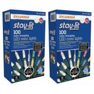 Stay-lit Platinum 100 Color Changing LED Mini Lights