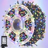 Weillsnow 164Ft 500 Led Christmas Lights Waterproof 8 Twinkle with Memory Functions Christmas Tree Lights for Indoor Outdoor Ch