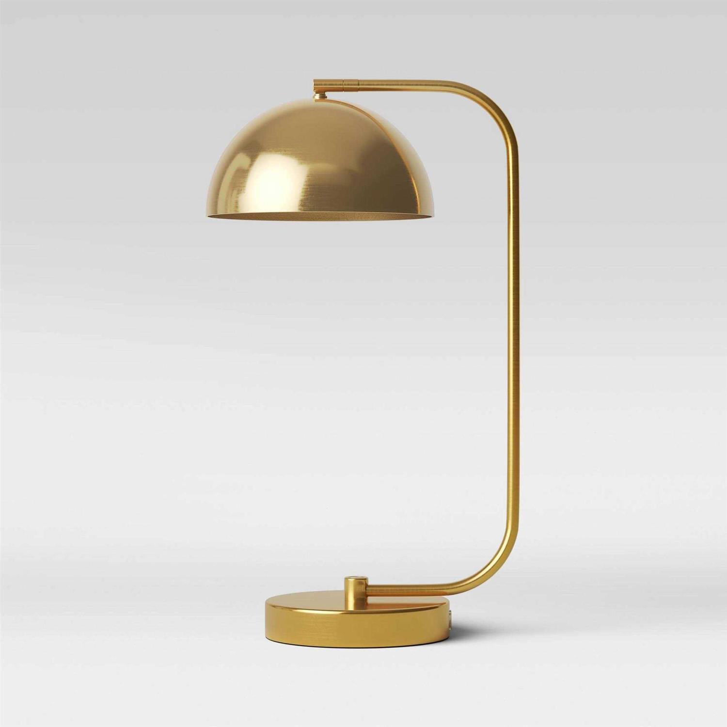 Threshold Valencia Dome Table Lamp Brass