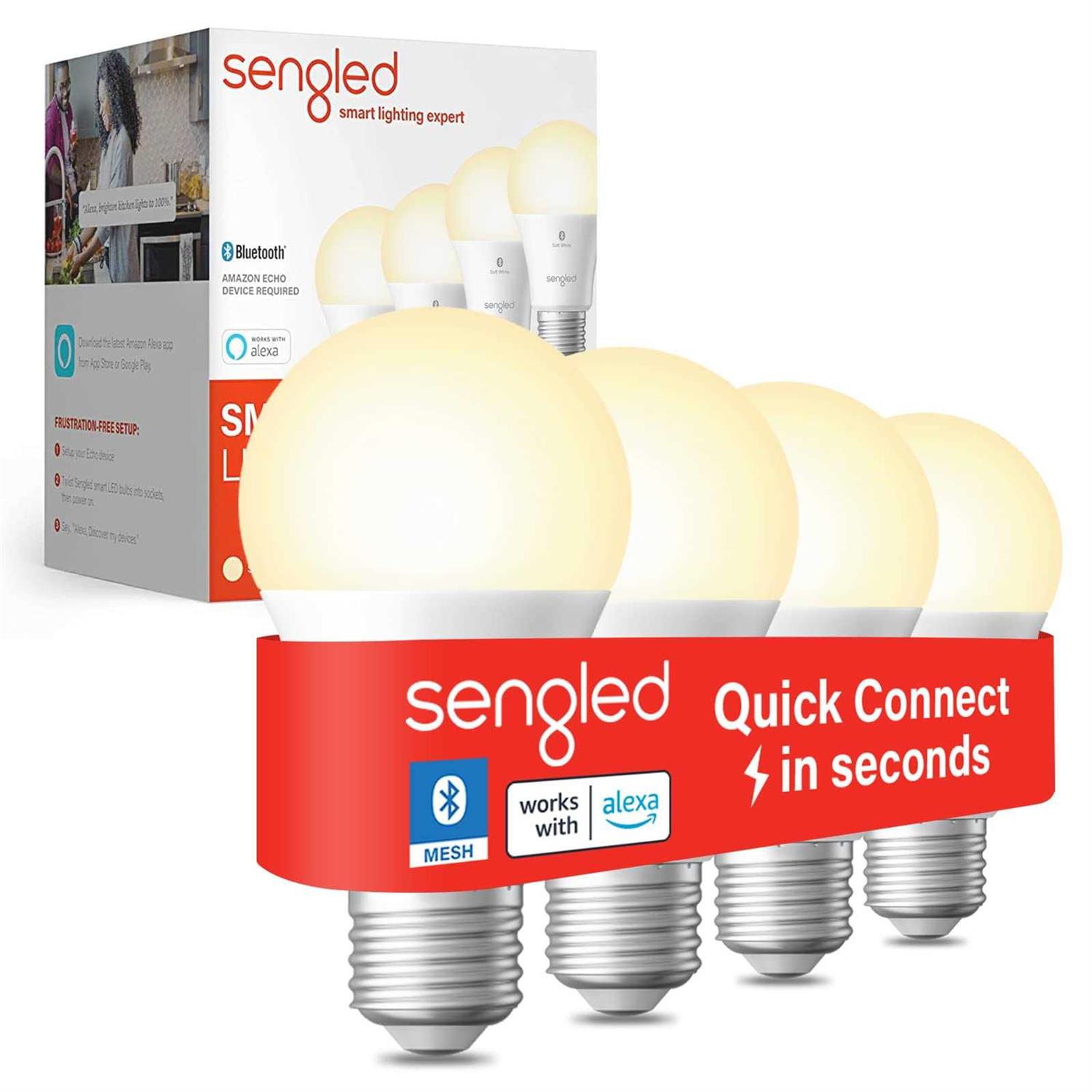 Sengled Alexa Light Bulb Bluetooth Mesh Smart Light Bulbs