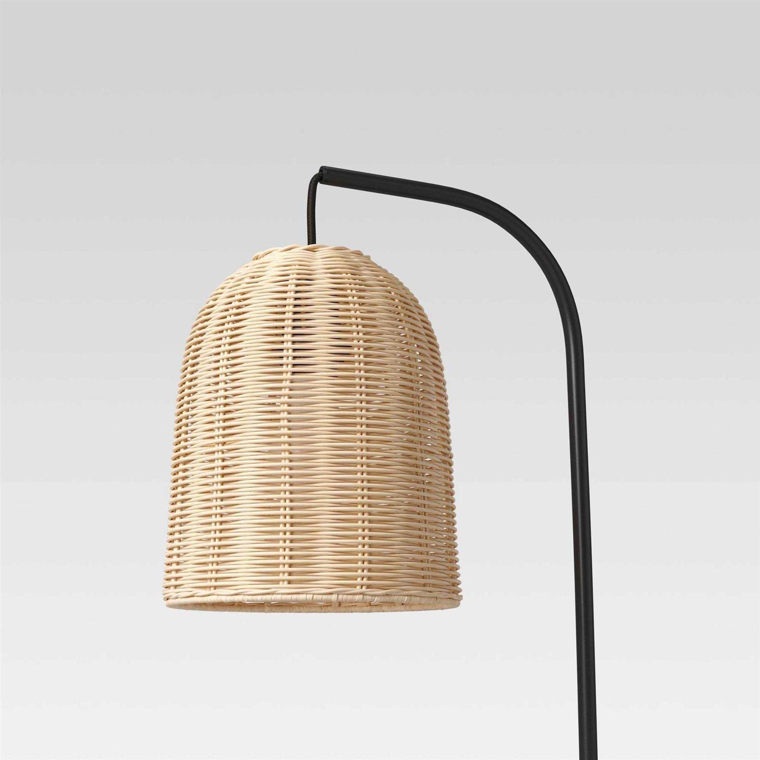 Threshold Addison Rattan Table Lamp Brown - Image 4