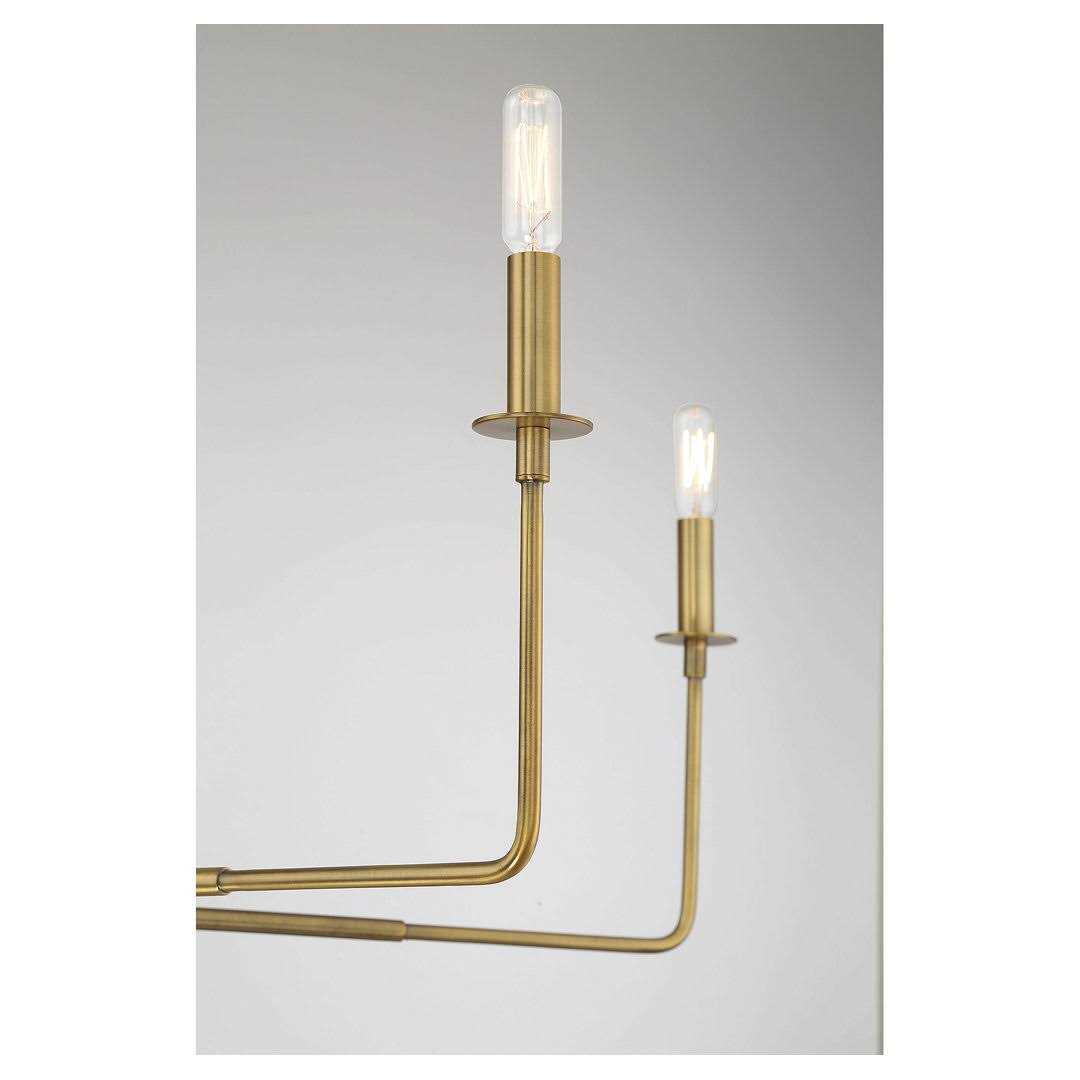 Three Posts™ Mager 6 Light Candle Style Classic Chandelier Finish - Image 2