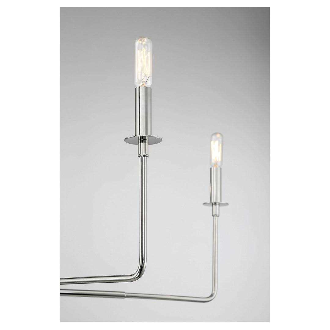 Three Posts™ Mager 6 Light Candle Style Classic Chandelier Finish - Image 3