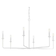 Three Posts™ Mager 6 Light Candle Style Classic Chandelier Finish