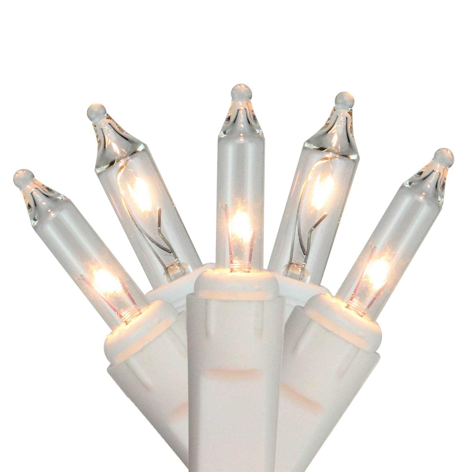 Sienna Set of 50 Twinkling & Shimmering Clear Window Curtain Icicle Lights - Image 3