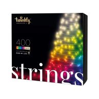Twinkly Strings App-Controlled Smart 400 Multicolor RGB+W LED Christmas Lights