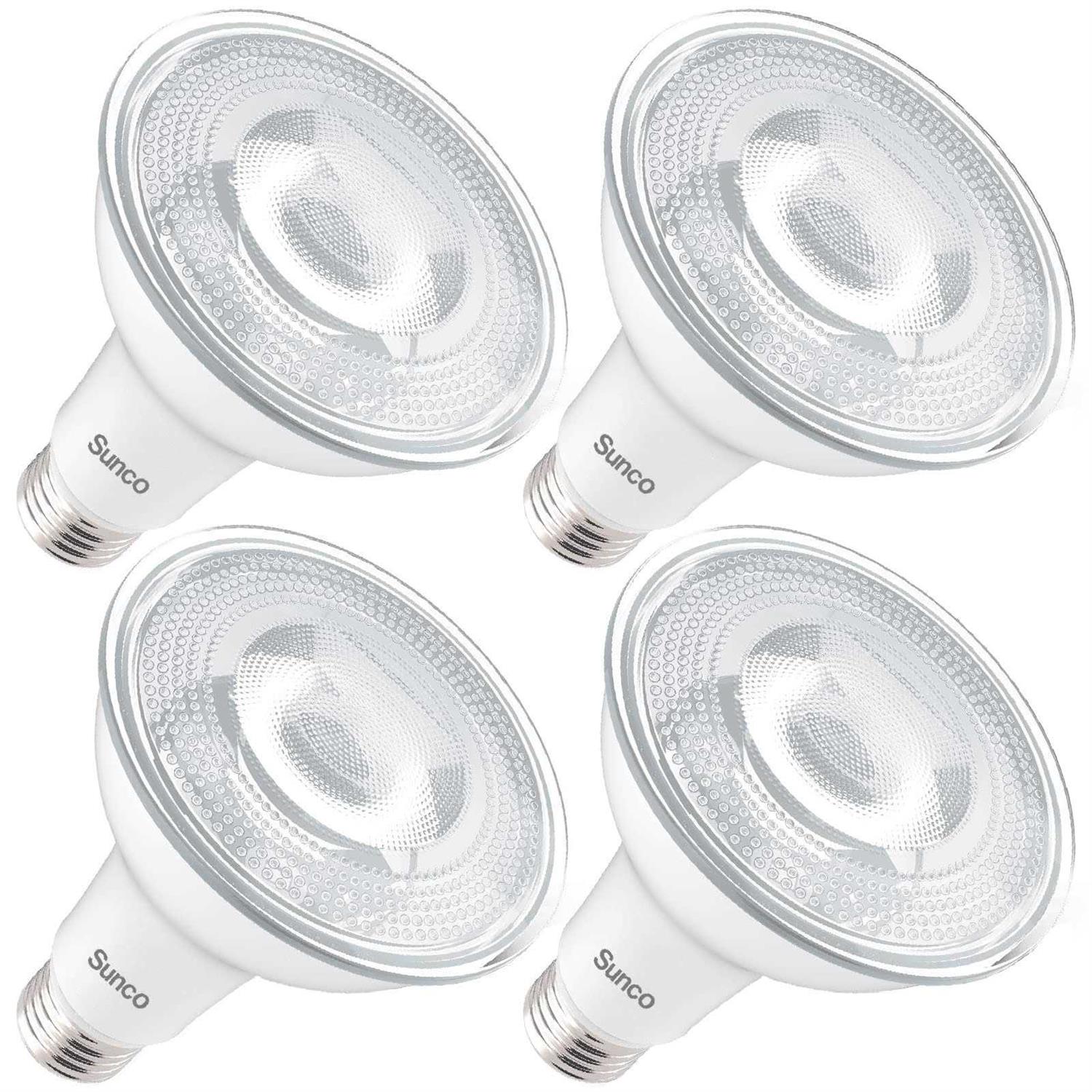 Sunco Lighting 10 Pack PAR30 Dimmable LED Bulb