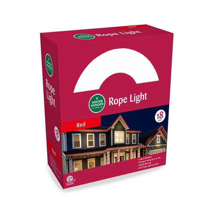 Winter Wonder Lane 18′ Rope Light - Image 2