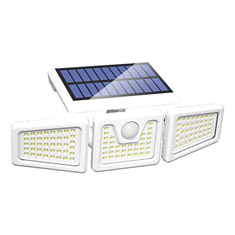 Solar Lights Outdoor 106 LED 3000LM Solar Powered Motion Sensor Flood Lights with Remote - Image 2