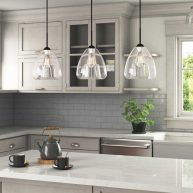 tosestores Williston Forge Chico 3-Light Kitchen Island Pendant