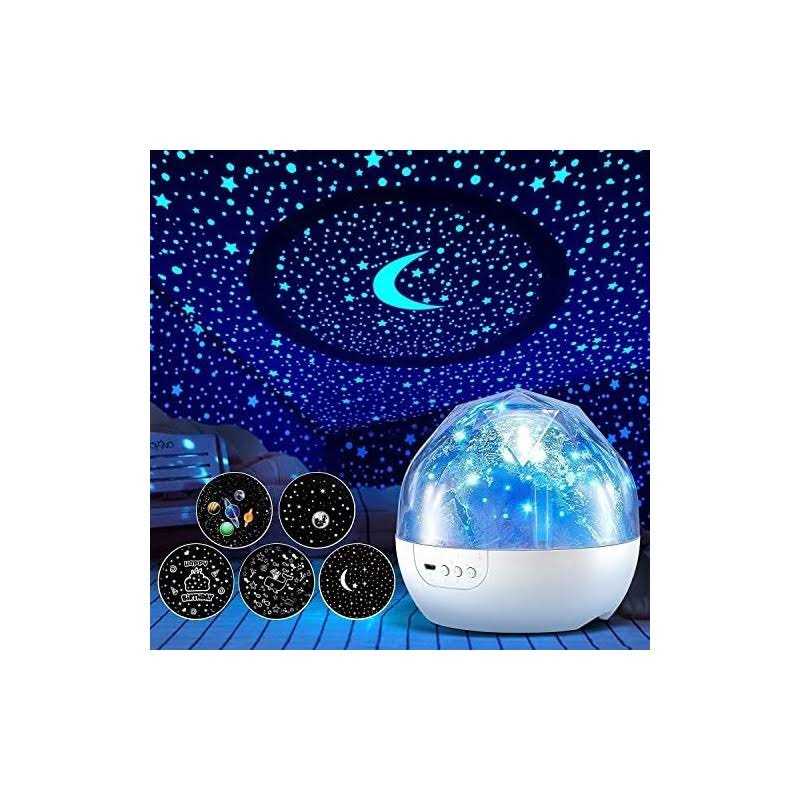 Solar System Projector Night Light for Kids 360 Rotating 5 Films Kids Night Light Projector - Image 4