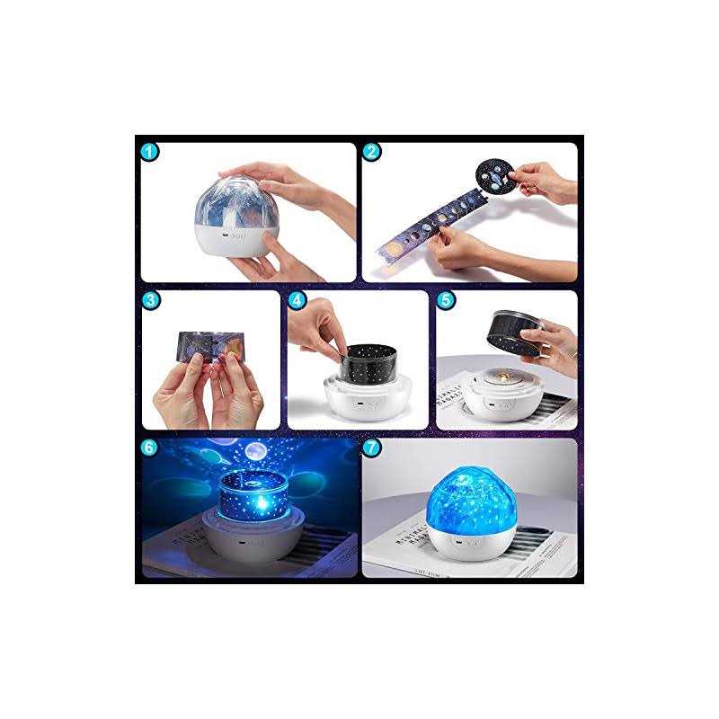 Solar System Projector Night Light for Kids 360 Rotating 5 Films Kids Night Light Projector - Image 5